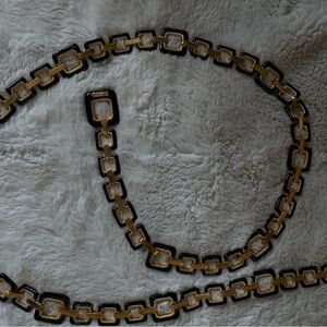 St. John vintage chain belt